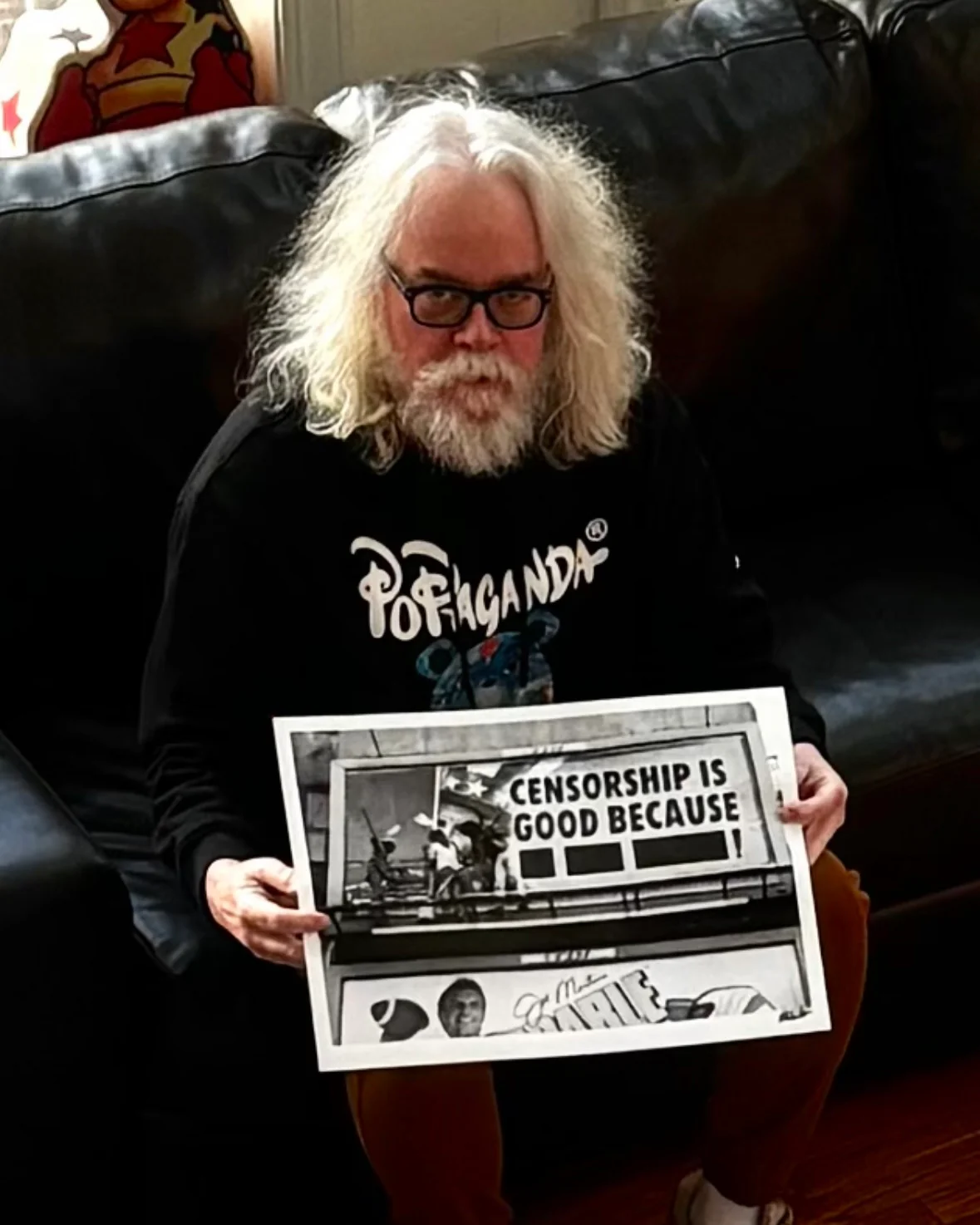 Art Print - Censorship Is Good Because..... limited edition photograph - Image 3