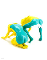 Lady Lips - Teal/Yellow - Image 3