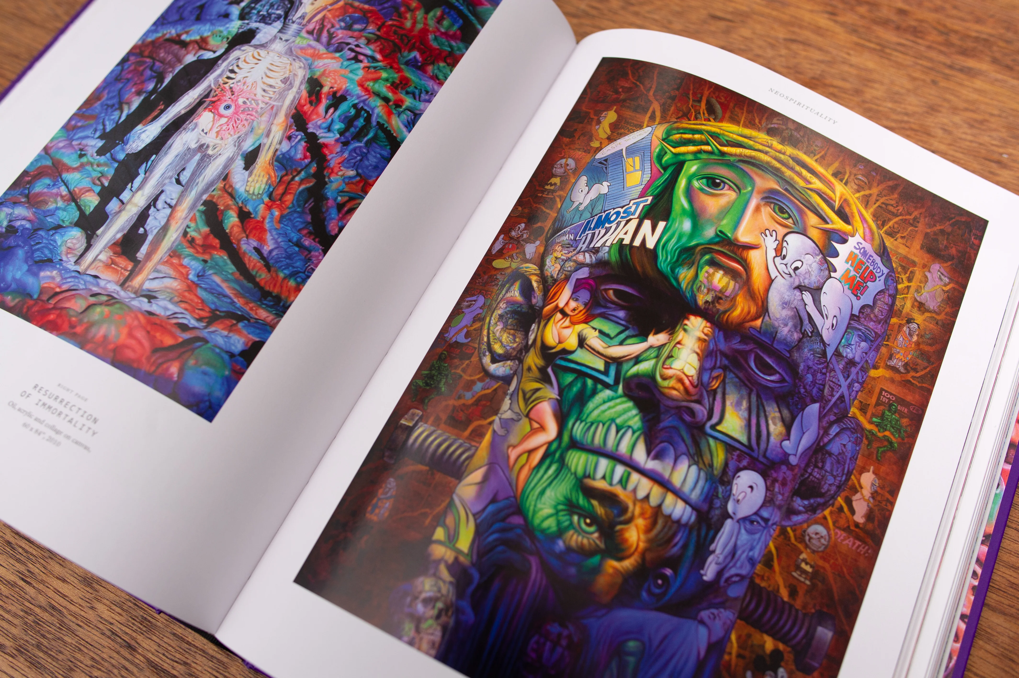 Book - Original Grin: The Art of Ron English (Purple) - Image 3